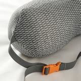 ikea raggarv|RAGGARV grey 11,5x28 cm neck and lumbar pillow